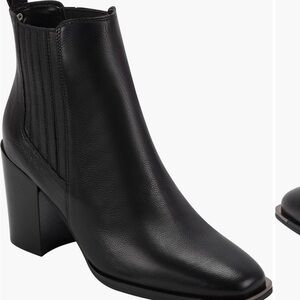 Marc Fisher Black Ankle Booties